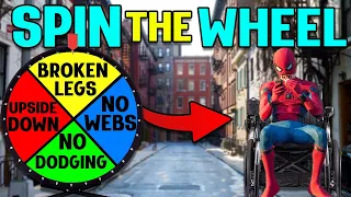 Spider-Man But The Wheel Picks The Challenge