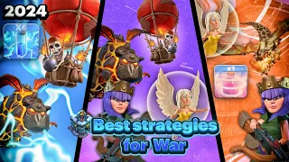 3 of the Best TH13 Attack Strategies for War in 2024 (QC LaLo , QC Recall Super Dragon , Zap LaLo )