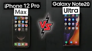 iPhone 12 Pro Max vs Galaxy Note 20 Ultra: SPEED Comparison!