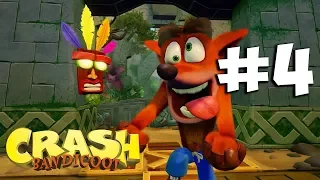 Прохождение Crash Bandicoot ➤ Часть 4 ➤ На Русском ➤  Ремейк Crash Bandicoot На PS4 Pro 1080p