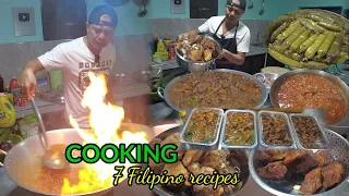 Asbok Ang tulyase! Ang daming paluto | orders from Calamba Laguna | Filipino non-stop cooking style