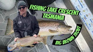 Fishing Lake Crescent Tasmania