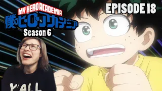 My Hero Academia Season 6: Episode 18 Reaction! IZUKU MIDORIYA & TOMURA SHIGARAKI!