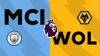 Manchester City Vs Wolves - EPL 23/24 (4k Gameplay)