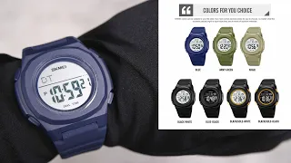 SKMEI 2023 - Review & Setting Jam Tangan Pria Digital Fashion (Waktushop Indonesia)