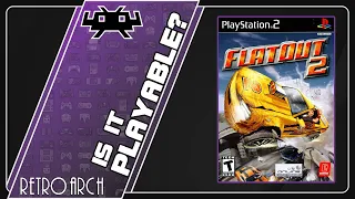 Is FlatOut 2 Playable? RetroArch Performance [Series X | PCSX2]