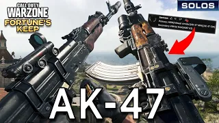 MW & BOCW AK-47s on "Immersive" Warzone Fortune's Keep Solos Win PS5 Gameplay