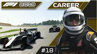 A FANTHAASTIC STRATEGY CALL! F1 2019 HAAS RTG Season 1 Round 17