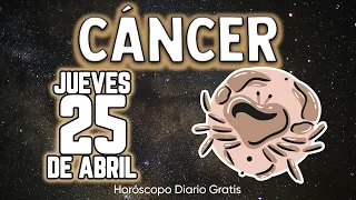 💔𝐓𝐄 𝐕𝐀 𝐀 𝐃𝐀𝐑 𝐔𝐍 𝐈𝐍𝐅𝐀𝐑𝐓𝐎𝐎𝐎❗️😱 cáncer ♋ Horóscopo diario 25 DE ABRIL 2024🔮 #horoscopo de hoy #tarot