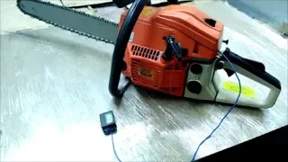 Китайский  STIHL  ЦЫГАНКА 52 кубика регулировка карбюратораChinese  FAKE STIHL adjustment