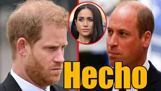 ¡ESTÁ TERMINADO! William NO PUEDE PERDONAR a Harry después de LAS COSAS HORRIBLES que permitió que