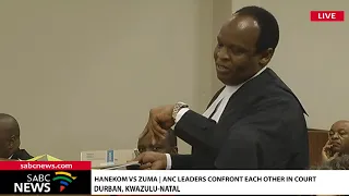Hanekom vs Zuma