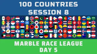 Marble Race League Season 8 Day 5 Elimination Marble Race