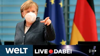 LIVE DABEI: Briefing von Kanzlerin Merkel nach der G7-Video-Konferenz mit US-Präsident Biden