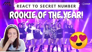 SECRET NUMBER ASIA ARTIST AWARDS 2020 PERFORMANCE REACTION | OUR ROOKIE OF THE YEAR!