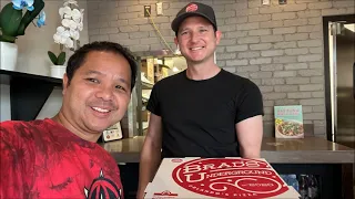 Brad's Underground Pizzeria: trying out the Deep Dish style for my first visit