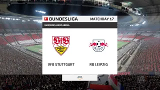 FIFA 22 | VFB Stuttgart vs RB Leipzig - Mercedes-Benz Arena | Gameplay Prediction