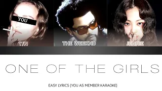 [KARAOKE] Lily Rose Depp, The Weeknd, JENNIE - One Of The Girls (YOU AS Lily Rose Depp KARAOKE)