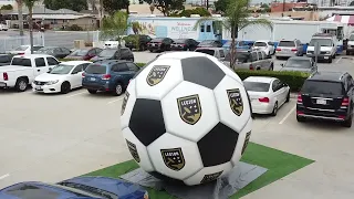 Giant Inflatable Soccer Ball