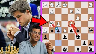 An Epic Chess Duel Between Viswanathan Anand and Magnus Carlsen 🔥