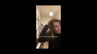 Josh Klinghoffer - "hair reveal" - Instagram Live