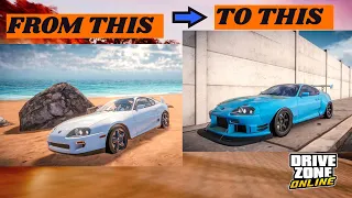 Tuning Toyota Supra MK4 in 10 min | Drive Zone Online