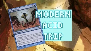 Budget Modern - Acid Trip Gameplay - (Almost) Beating Grixis Death's Shadow