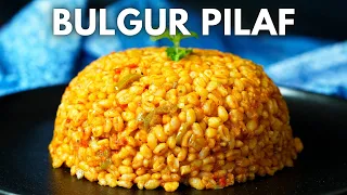 How to make a SERIOUSLY GOOD Turkish Bulgur Pilaf | Burghul Pilaf