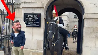 This Coward Provokes and Laughs at King’s Guard