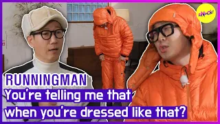 [RUNNINGMAN] You're telling me that when you're dressed like that? (ENGSUB)