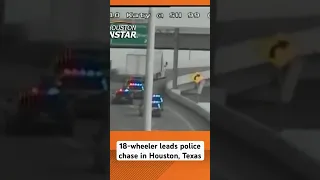 Houston, TX: Florida man arrested after leading police chase with 18-wheeler, officials say