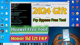 Honor lld l21 Frp Bypass Free Tool  One Click Honor 9 Lite || honor Huawei All Mobile ||