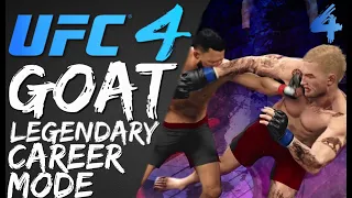 UFC 4 - Career Mode Legendary G.O.A.T #4 - A well rounded experience