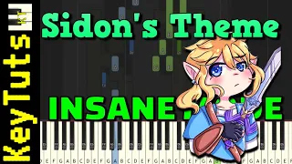 Sidon’s Theme from Breath of the Wild - Insane Mode [Piano Tutorial] (Synthesia)