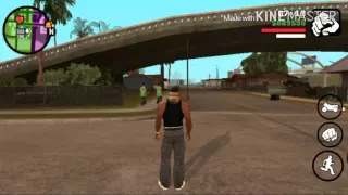 Трюки на мотоцикле (GTA SA Android)