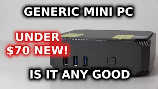 Generic AK2 Mini PC Review! Synthetic Benchmarks and Teardown