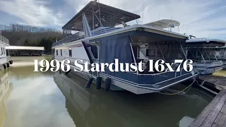 SOLD - 1996 Stardust 16 x 76 Houseboat For Sale by HouseboatsBuyTerry.com