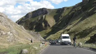 [4K] 🇬🇧 Driving Winnats Pass Peak District, England