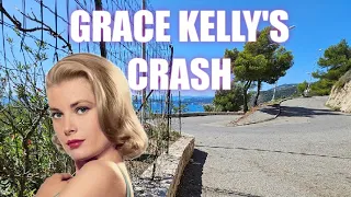 GRACE KELLY'S GRAVE and the mystery surounding her car crash