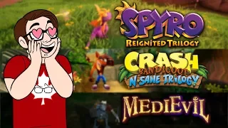 Why These Remakes Are Important - Crash, Spyro, and MediEvil