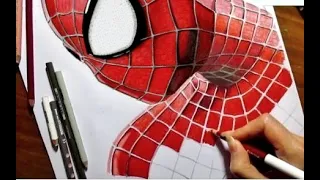 Speed Drawing of the Amazing Spider-Man 2 | Jasmina Susak