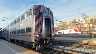 Caltrain, ACE, Amtrak Trains At San Jose Diridon Station!