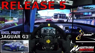 Assetto Corsa Competizione [Release 5] Zolder + Emil Frey Jaguar G3 [Triple Screen + OSW]