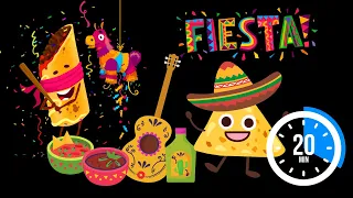 Baby Sensory Mexican Fiesta Food Mariachi Dance High Contrast #BabySensory