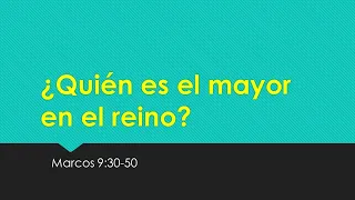 ¿Quién es el mayor en el reino?