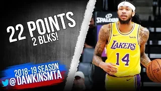 Brandon Ingram Full Highlights 2018 12 27 Lakers vs Kings   22 Pts 2 Blks!  FreeDawkins