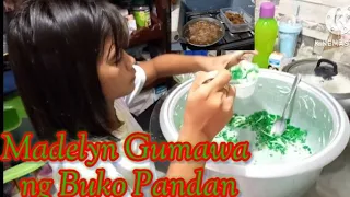 Madelyn Gumawa ng Buko Pandan