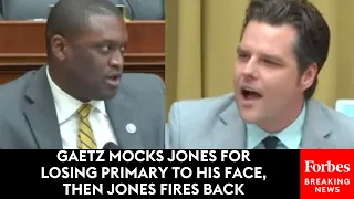 Shocking Moment: Matt Gaetz Mocks Mondaire Jones For Losing His Primary, Jones Fires Back