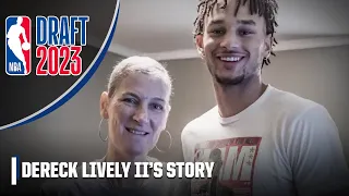 Dereck Lively II’s inspiring story of helping his mother and honoring his father | 2023 NBA Draft