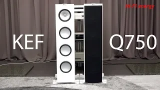 KEF Q750  Video review and audio test. English subtitles